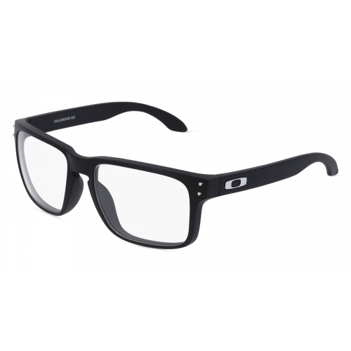 Oakley OX8156 Herren-Brille inkl. Gläser Vollrand Eckig Kunststoff-Gestell 56mm/18mm/137mm, Schwarz