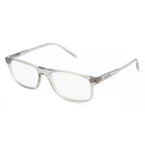 Arnette 0AN7194 Herren-Brille inkl. Gläser Vollrand Eckig Kunststoff-Gestell 54mm/17mm/140mm, grau