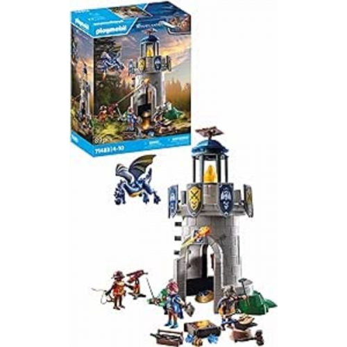 PLAYMOBIL 71483 - Novelmore - Ritterturm mit Schmied und Drache