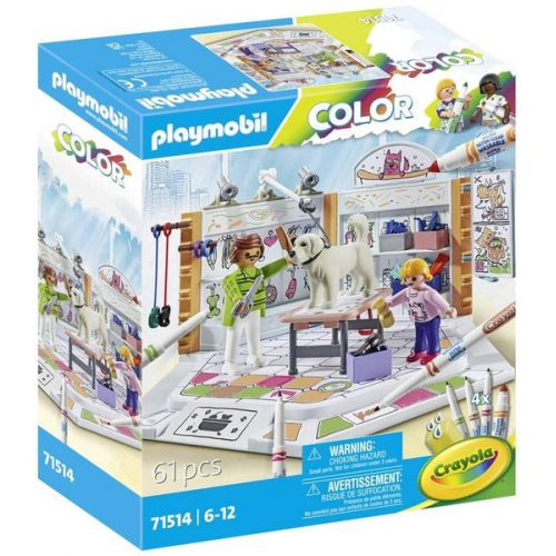 PLAYMOBIL 71514 - Color - Hundesalon