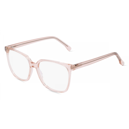 Rodenstock 5352 Unisex-Brille inkl. Gläser Vollrand Eckig Acetat-Gestell 54mm/16mm/140mm, transparent