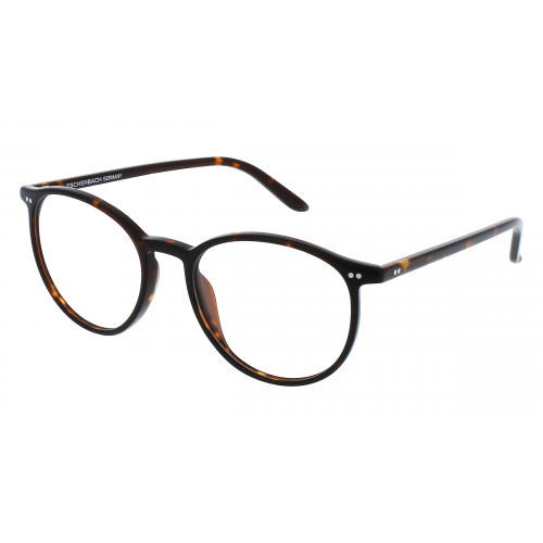 Marc O' Polo Eyewear 503084 Unisex-Brille inkl. Gläser Vollrand Panto Acetat-Gestell 50mm/18mm/140mm, braun