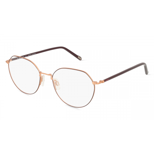 JOOP! JP 3264 Damen-Brille inkl. Gläser Vollrand Panto Edelstahl-Gestell 51mm/17mm/140mm, lila