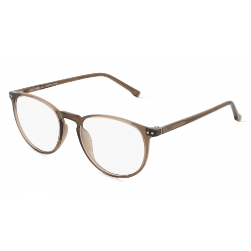 JOOP! JP 6006 Herren-Brille inkl. Gläser Vollrand Oval Kunststoff-Gestell 49mm/18mm/140mm, braun