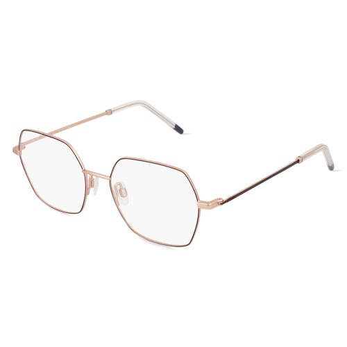 JOOP! JP 3254 Damen-Brille inkl. Gläser Vollrand Mehreckig Metall-Gestell 51mm/16mm/140mm, pink