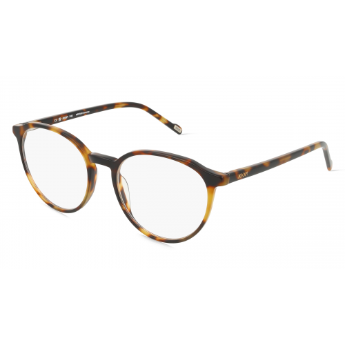 JOOP! JP 1200 Unisex-Brille inkl. Gläser Vollrand Rund Acetat-Gestell 51mm/17mm/140mm, braun