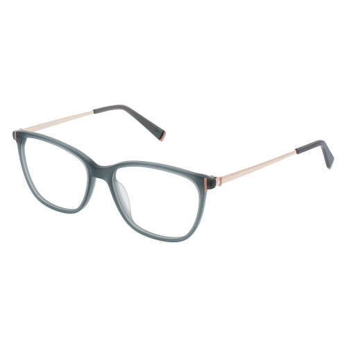 Humphrey’s eyewear 581115 Damen-Brille inkl. Gläser Vollrand Eckig Kunststoff-Gestell 51mm/15mm/140mm, grün