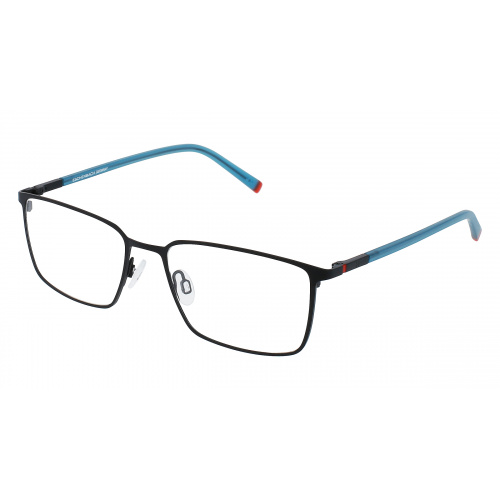 Humphrey’s eyewear 582367 Herren-Brille inkl. Gläser Vollrand Eckig Metall-Gestell 54mm/17mm/145mm, Schwarz