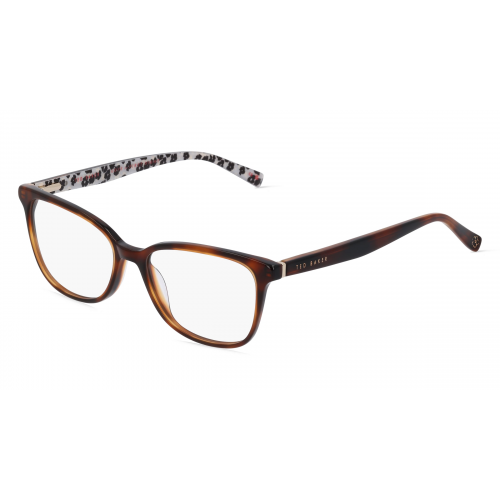 Ted Baker TB 9241 Damen-Brille inkl. Gläser Vollrand Butterfly Acetat-Gestell 53mm/16mm/140mm, braun