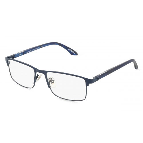 O'Neill ONO 4538 Herren-Brille inkl. Gläser Vollrand Eckig Kunststoff Metall-Gestell 51mm/17mm/145mm, blau