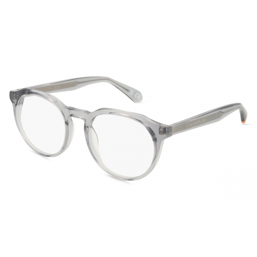 Superdry SDO 3013 Unisex-Brille inkl. Gläser Vollrand Panto Kunststoff-Gestell 51mm/20mm/145mm, grau