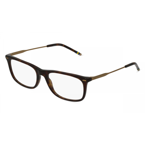 Polo Ralph Lauren PH 2220 Herren-Brille inkl. Gläser Vollrand Eckig Kunststoff-Gestell 54mm/18mm/145mm, braun