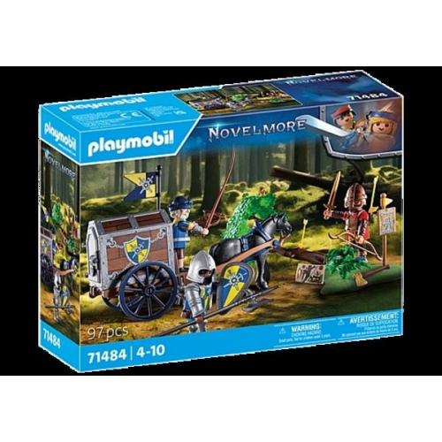 PLAYMOBIL 71484 - Novelmore - Überfall auf Transportwagen