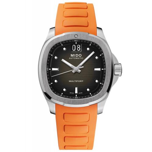 Mido M049.526.17.081.00 Automatik Herrenuhr Multifort TV Big Date Orange