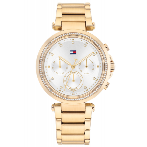 Tommy Hilfiger 1782703 Damenuhr Emily Multifunktion Goldfarben