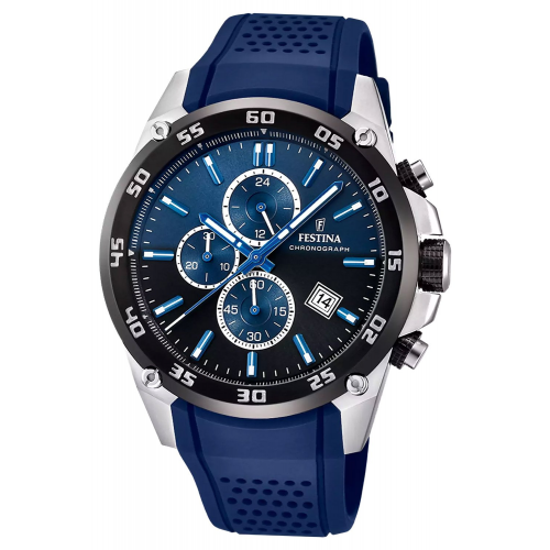 Festina F20330/A Herrenuhr Chronograph Dunkelblau