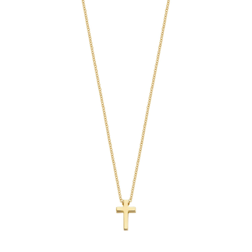 Blush 3091YGO Damen-Kette 585 Gold Kreuz