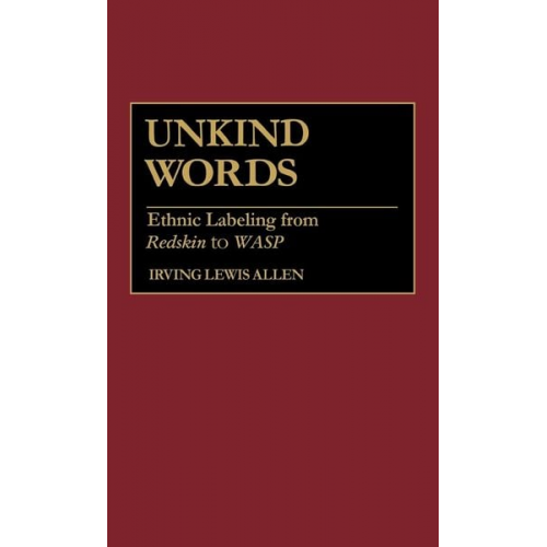 Irving Lewis Allen - Unkind Words