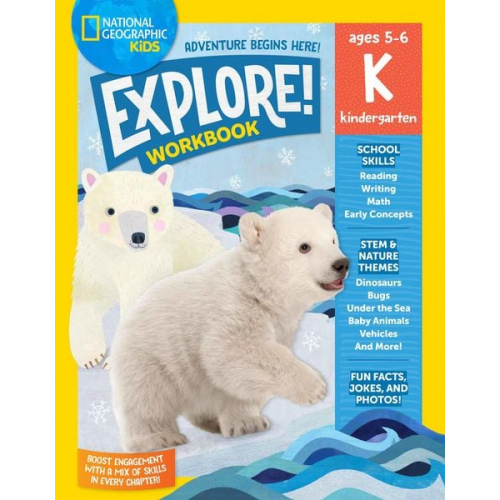 National Geographic Kids - National Geographic Kids Explore! Workbook Kindergarten