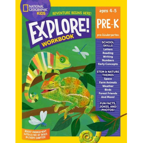 National Geographic Kids - National Geographic Kids Explore Workbook Pre-K