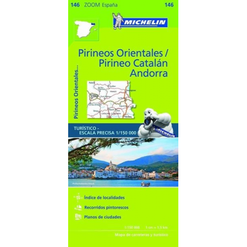 Michelin - Pirineos Orientales - Zoom Map 146