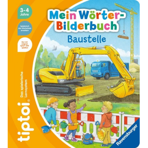 Ravensburger - tiptoi Mein Wörter-Bilderbuch Baustelle