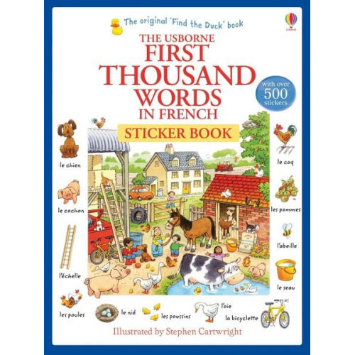 Heather Amery - First Thousand Words in French Sticker Book