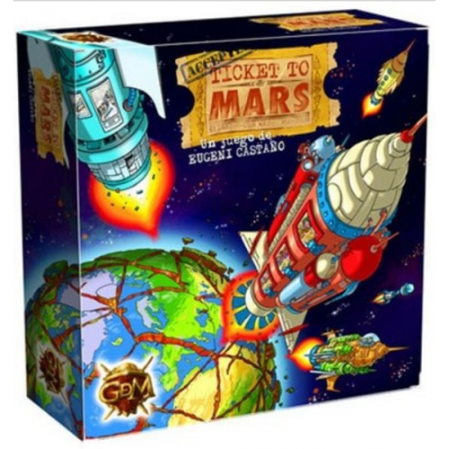 Funbot 1020317 - Ticket to Mars, Brettspiel, Strategiespiel