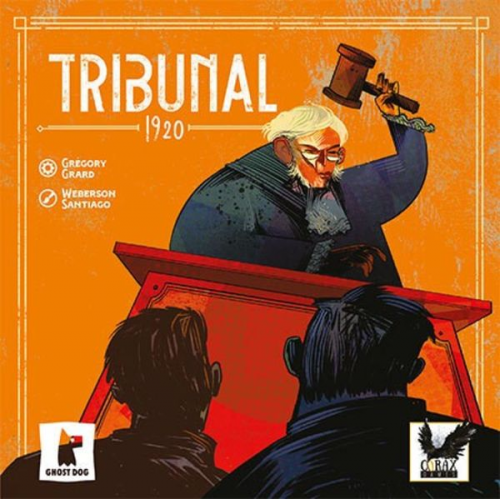 Corax Games 1028650 - Tribunal 1920, Kombination aus Bluff-Spiel und Drei Gewinnt