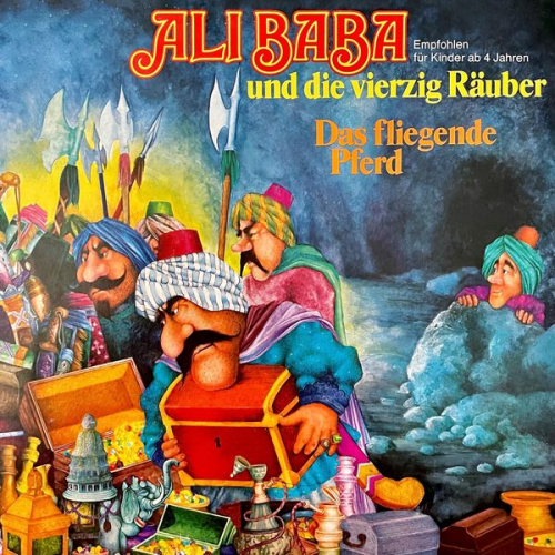 Konrad Halver - 1001 Nacht - Ali Baba und die vierzig Räuber / Das fliegende Pferd