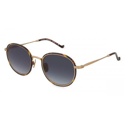 Hackett 933 Herren-Sonnenbrille Vollrand Rund Titan-Gestell, braun