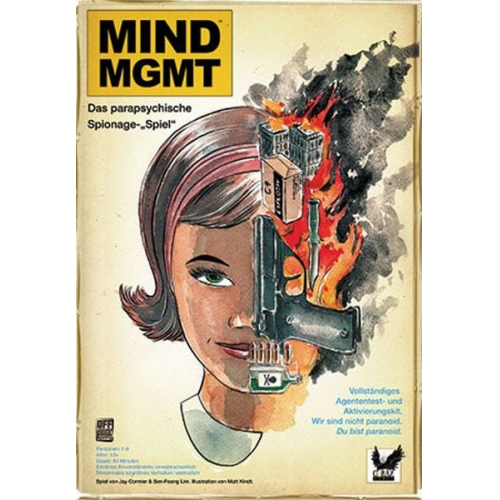 Corax Games 1027584 - Mind MGMT, Detektivspiel, Spionagespiel