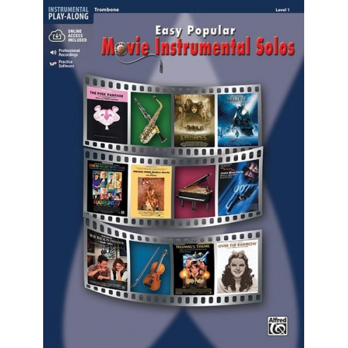 Alfred Music - Easy Popular Movie Instrumental Solos