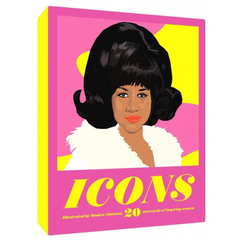 Monica Ahanonu - Icons Notecards