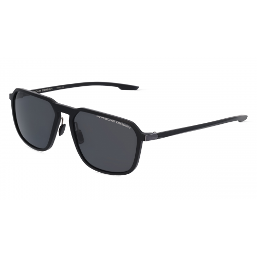 Porsche Design 8961 Herren-Sonnenbrille Vollrand Eckig Kunststoff-Gestell, schwarz