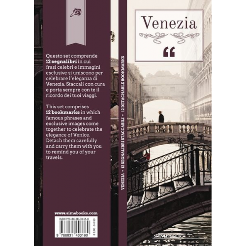 Alberta Magris - Lesezeichen-Set Venezia - Venedig