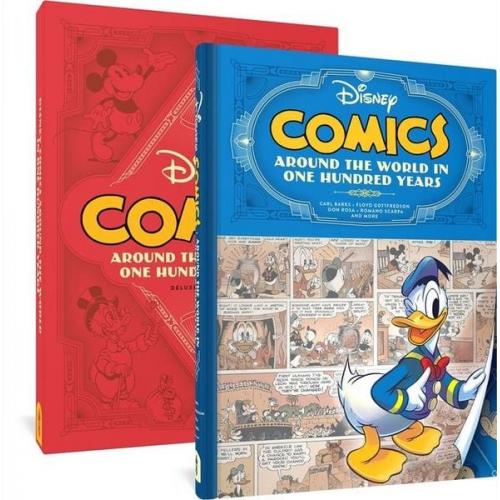 Carl Barks Don Rosa Floyd Gottfredson Romano Scarpa - Disney Comics: Around the World in One Hundred Years