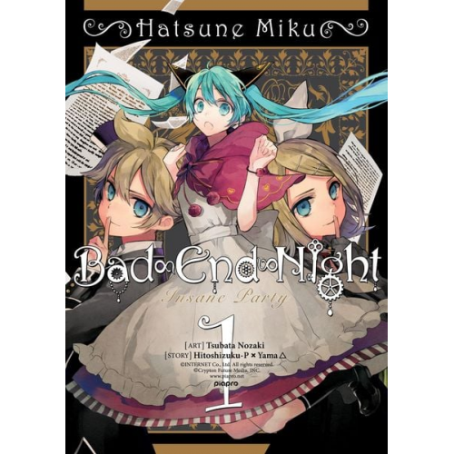 Hitoshizuku-P X. Yama - Hatsune Miku: Bad End Night, Volume 1