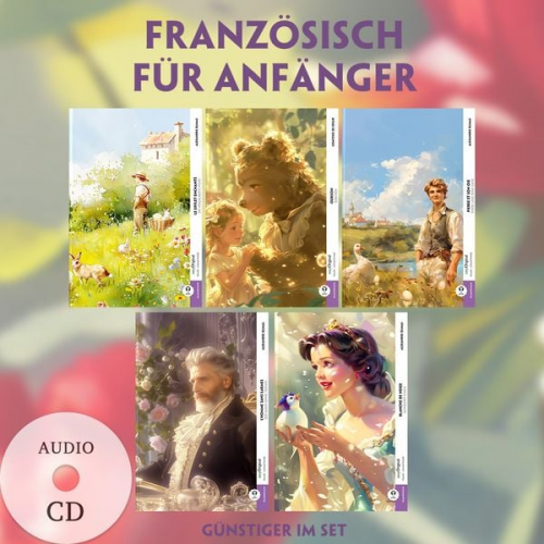 Alexandre Dumas - Französisch für Anfänger (5 Bücher + Audio-CDs) - Frank-Lesemethode - Kommentierte zweisprachige Ausgabe Französisch-Deutsch