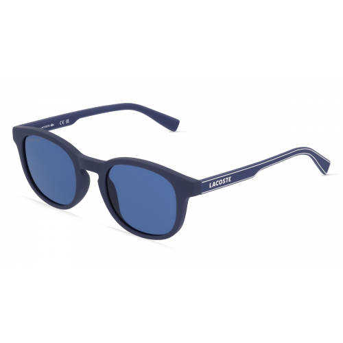 Lacoste Kids L3644S Jugend-Sonnenbrille Vollrand Panto Kunststoff-Gestell, blau