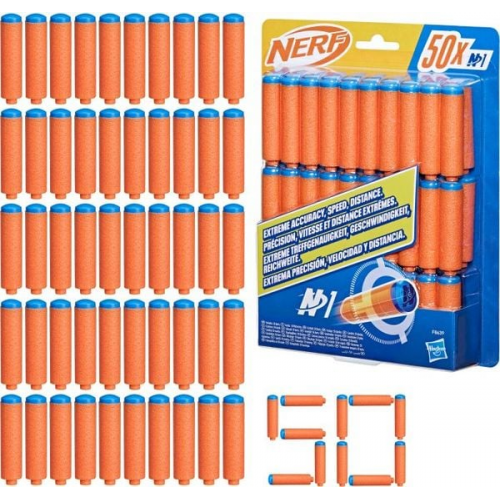 Hasbro F8639EU4 - Nerf N Series N1 Darts 50x, High-Perfomance Dart-Blastern