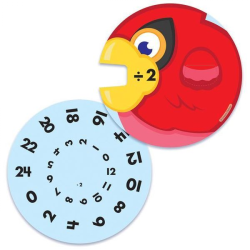 Ez-Spin: Division Facts Math Manipulative