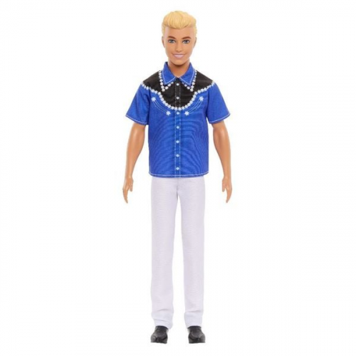 Barbie Fashionistas Ken-Puppe blonde mit Westernlook