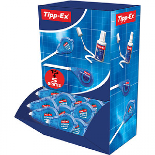 20 Tipp-Ex Korrekturroller Easy Refill 5,0 mm