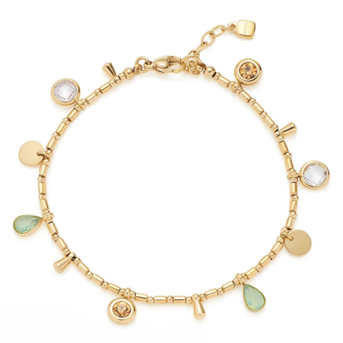 Leonardo 023544 Damen-Armband Ella Edelstahl Goldfarben