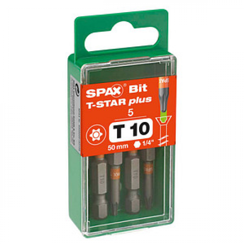 5 SPAX® T10 T-STAR Plus Bit, 1 St.