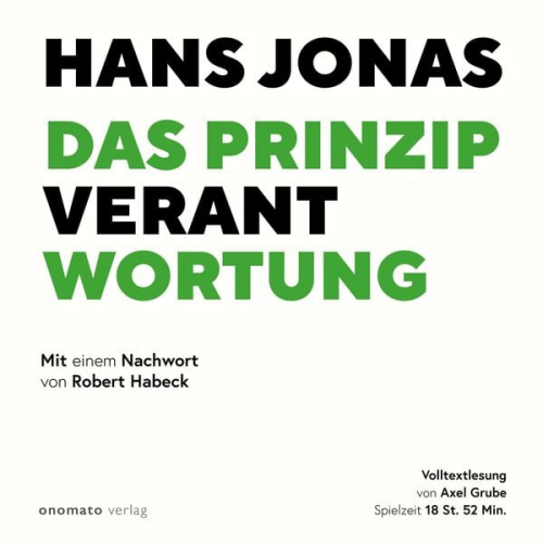 Hans Jonas - Das Prinzip Verantwortung