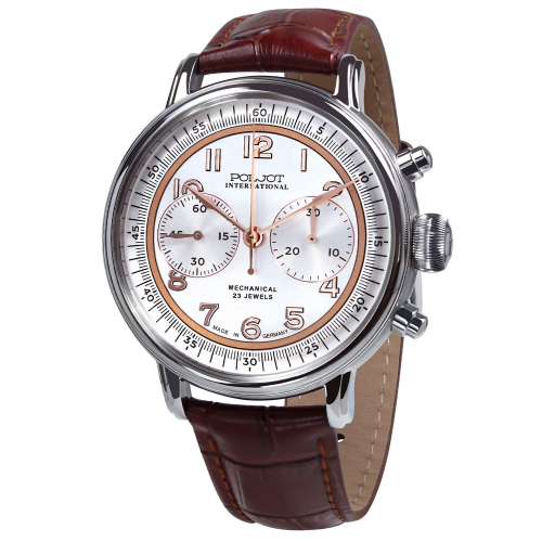 Poljot International 2901.1940921 Herren Handaufzug-Uhr Chronograph Susdal