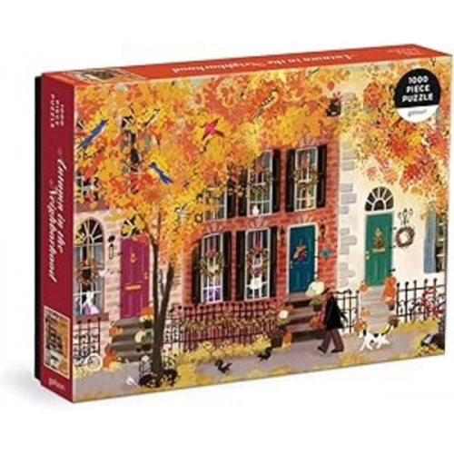 Autumn in the Neighborhood 1000 Piece Puzzle