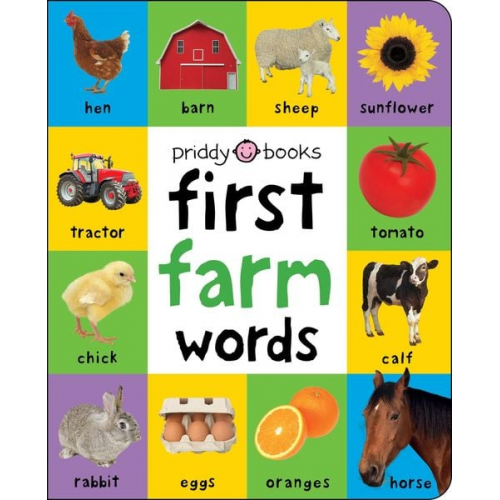 Priddy Books Roger Priddy - First Farm Words